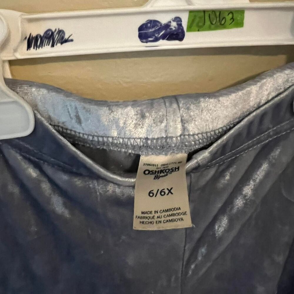 Oshkosh Crushed Velvet Leggings size 6/6x